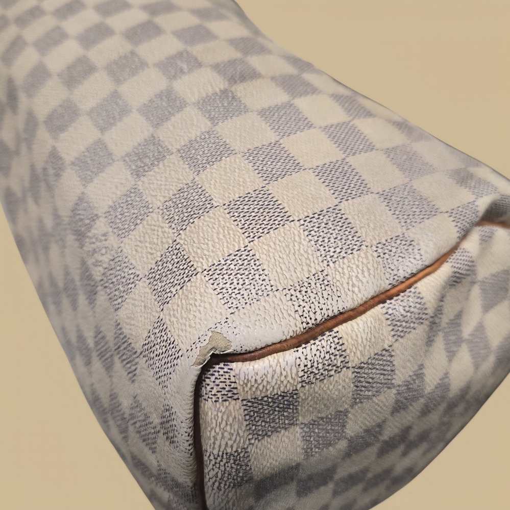 Louis Vuitton Damier Azul Speedy 30 Canvas Bag - Picture 4 of 12